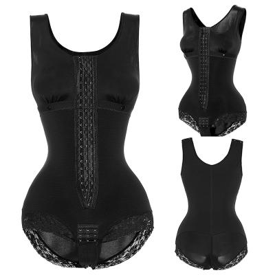 China Latest Design Antibacterial Breathable Hip Enhancer Tight Bodysuit Slimming Women Full Body Shapewear Te koop