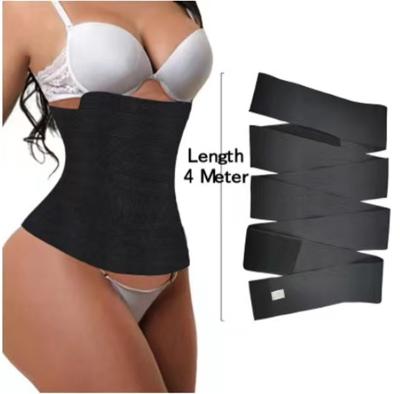 China Antibacterial Waist Trainer Wrap Belly Shapewear Weight Loss Butt Lifter Elastic Waist Trainer Neoprene Waist Belt Band for sale