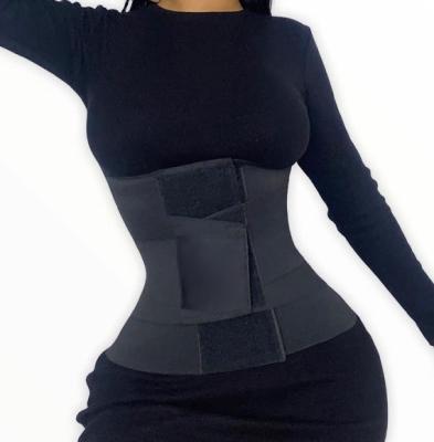 China New Arrival Breathable Belly Tuck Corset Dropshipping Waist Trainer Back Support Weight Loss Sauna Sweat Band for sale