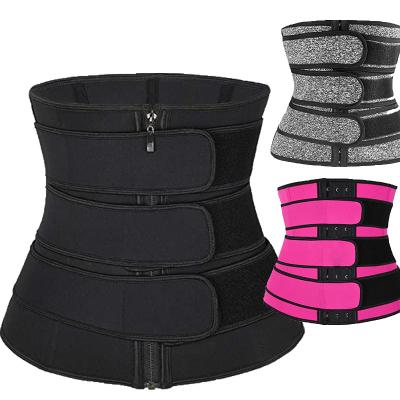 Chine Viable Custom Fitness Slimming Belly Belt Sauna Weight Loss Waist Trimmer Soft Sweat Belt Waist Trainer For Women Men à vendre