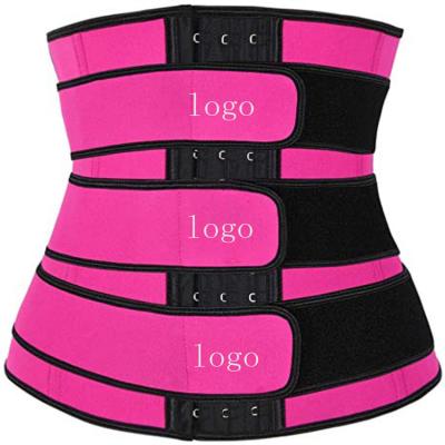 中国 Logo Plus Size Latex Slimming Custom Viable Belt Custom Detachable 3 Waist Trimmer Belts Waist Trainer 販売のため