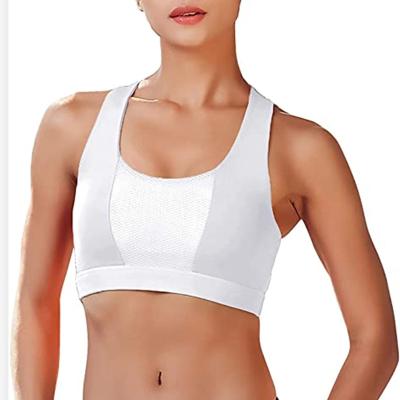 Chine New Design Breathable Top Adjustable High Strength Cross Back Sports Bra Women Fitness Yoga Bralette Women Sports Bra à vendre