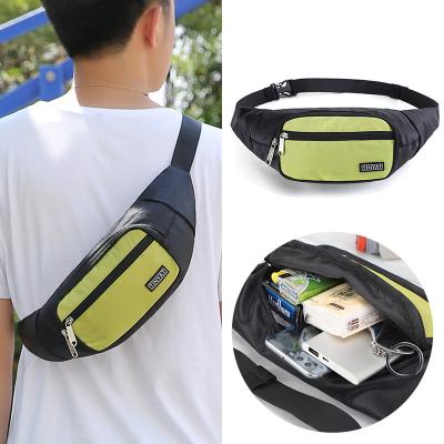 China Water Proof Leisure Trend Outdoor Sports Belt Bag Multifunctional Waterproof Shoulder Fanny Pack Waist Bag For Men for sale