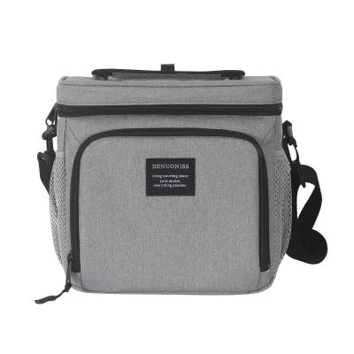 China Portable Lunch Bag Waterproof Insulated Reusable Lunch Box For Office Work School Picnic Beach Leakproof Cooler Cooling Tote Bag for sale