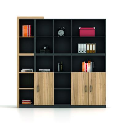 China Modern Practical Hot Sale Cabinet Ferrite Side Part Filing Cabinet Wood Black For School for sale