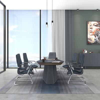 China (Size) Factory Made Strictly Checked Modern Meeting Design Adjustable Office Furniture Conference Table for sale