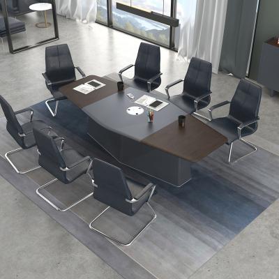 China (Size) Strictly Verified Modern Meeting Conference Table Factory Made Adjustable Office Furniture Hot Selling for sale