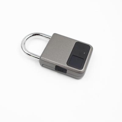 China Zinc Alloy Smart Bike Drawer Door Electric Padlock Fingerprint Security Lock for sale