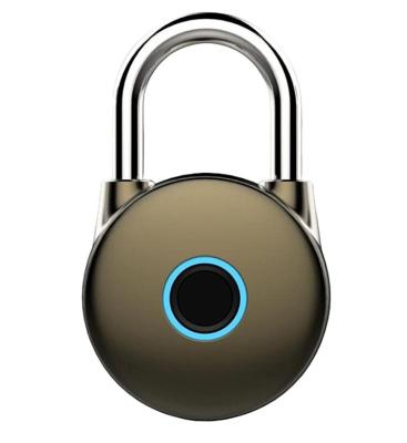 China Cabinet New Style Smart Keyless Fingerprint Security Padlock for sale