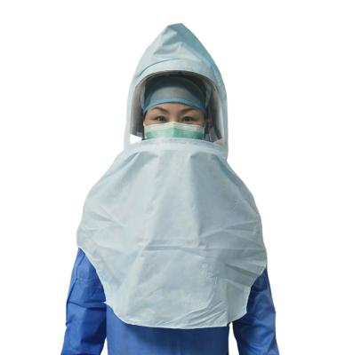 China Disposable Non Woven PP+PE Surgical T4 Hood for sale