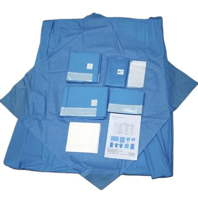 China Safety Operation Pack Disposable Sterile Universal Packs General Sets for sale