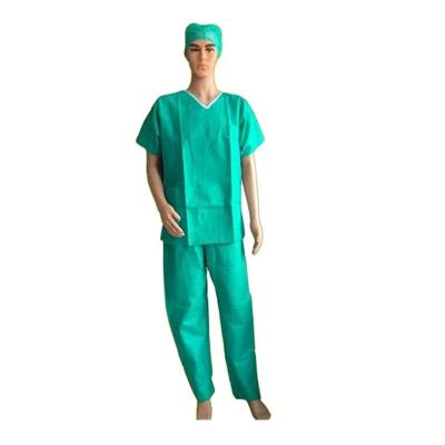 China Breathable Medical Disposable Scrubs Surgical Gown Clinic Hospital Uniform Scrubs Suits for sale