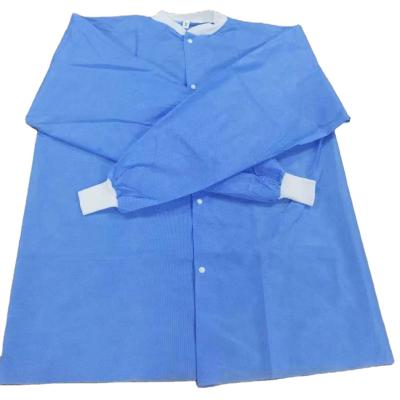 China For Hospital Disposable SMS Visitor Gown FD-Q-035 Blue,White for sale