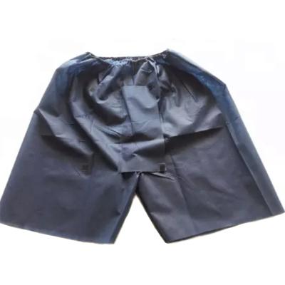 China For Hospital Use Disposable Non Woven Patient Exam Shorts Colonoscopy Endoscopy To Examine Pants for sale