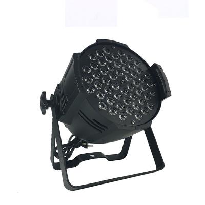 China RGBW 54x3w Indoor Aluminum DMX Body Led Par 64 Light for sale