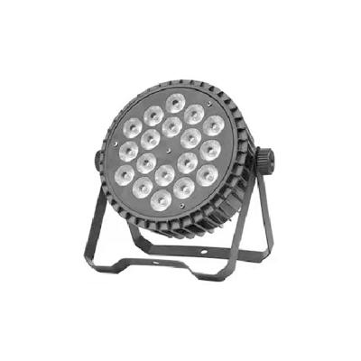 China Flat Thin Wedding Event 18X10W DMX512 RGBW 4in1 Mini LED Par Light For Wedding Event for sale