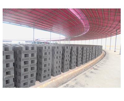 China Building Material Shops High Capacity Refractory Brick Making Machine Rotary Tunnel Kiln Brick Kiln for sale