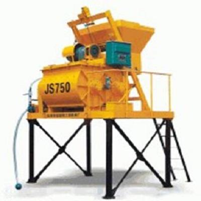 China factory price JS 750 low cost twin shaft concrete mixer 1200L for sale