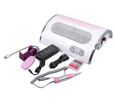 China Nail Led Lamp 6 In 1nail Drill High Quality UV LED Lamp Drill For Beauty Salons Gel Polish for sale