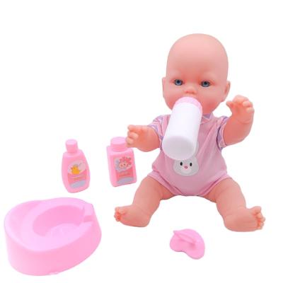 China Custom Wholesale Cartoon Toy Plastic Vinyl Naked Reborn Baby Dolls for sale