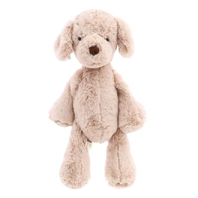 China Wholesale Cute Soft Plush Light Brown Customize Puppy Plush Stuffed Toy Dog for sale