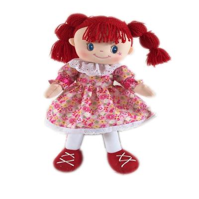 China Custom Soft Cloth Fabric Cartoon Toy Plush Toy Organic Stuffed Dolls for sale