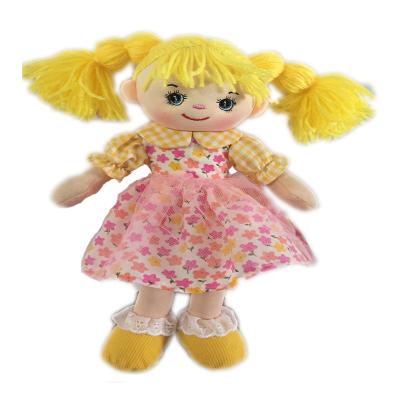 China Cartoon Toy New Style Soft Stuffed Cloth Cloth Children Toys Rag Doll for sale