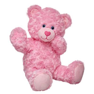 China Custom Stuffed Valentine Bear Plush Toy Gift Stuffed Bear Pink Bear Soft Toy Doll for sale