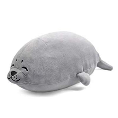 China Fire Retardant High Quality Plush Toy Soft Gray Color Plush Toy Mouse Pillow Cushion for sale