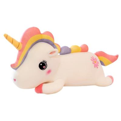 China Factory wholesale plush stuffed washable white promotion plush unicorn kids toys for sale