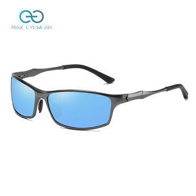 Китай Sport UV400 Polarized High Quality Aluminum Magnesium Sun Glasses W201911 Dropshipping Cycling Aluminum Magnesium Print Logo Sunglasses Hombre de gafas de sol продается