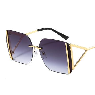 Cina Women Oculos De Sol Ladies Metal Frame Sun Glass Cat Eye Sunglasses JH36040 Wholesales 2021 Retro in vendita