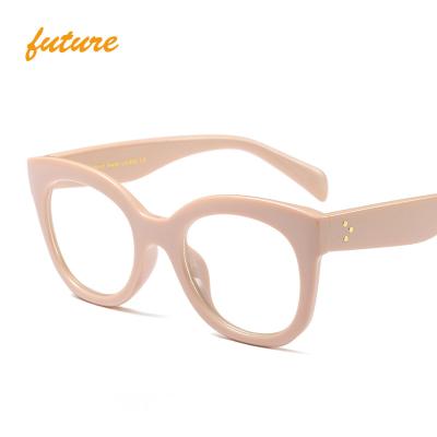 China Fashion Sunglasses 2020 Vintage Optical Frame Women Eyewear F92116 Fashion Sunglasses PC for sale