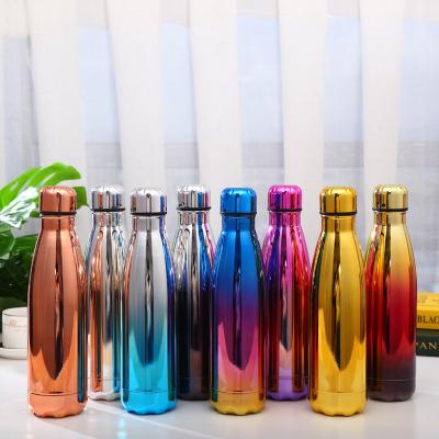 China YEWAY Sports Travel Bottle Vacuum Cola Shape Water Flask Sustainable Double Wall Insulated Stainless Steel Tumbler With Custom Logo for sale