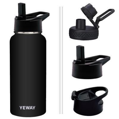 China Factory Supply Sustainable Brand YEWAY RTS Stainless Steel Double Walled Vacuum Insulated Sports Water Bottle for sale