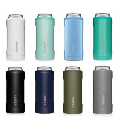 China Can Cooler 12oz Insulated Lean Can Cooler Stainless Steel Double Walled Drinks Holder For Slim Beer Can For Lean Tall Cans for sale