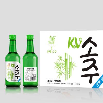 China Fruit Flavor Soju can do various taste base on customer's demand for sale