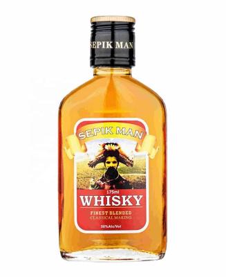 China 175ml SEPIK MAN WHISKY Premium Whisky Private Label Whisky for sale