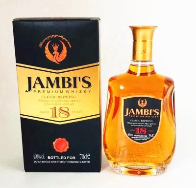 China 750ml Jambi's Whisky Premium Whisky Private Label Whisky for sale