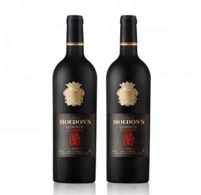 China 750ml MOEDON'S LONDON RED WINE high quality competitive price for sale