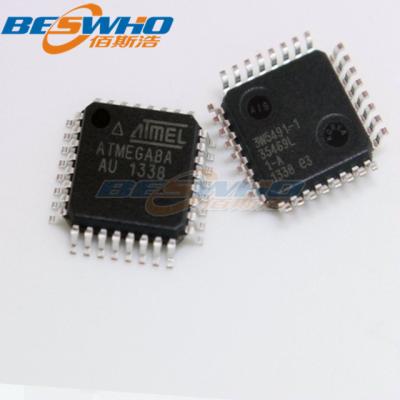 China ATMEGA8A-AU ATMEGA8A-AUR QFP-32 package imported original ATMEGA8A-AUR QFP-32 chip from AVR microcontroller MCU for sale