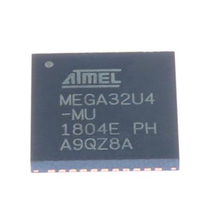 China Original Genuine ATMEGA32U4-MU QFN44 ATMEGA32U4-MU QFN44 ATMEGA32U4 Microcontroller 8-Bit Chip for sale