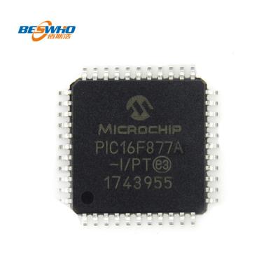 China Good quality chip QFP44 PIC16F877A-I/PT 8 bit integrated circuit IC for sale