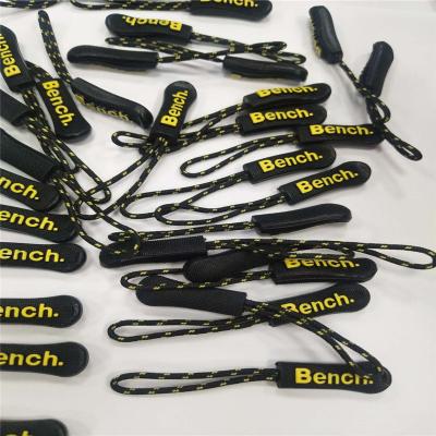 China Eco-Friendly High Quality Custom Logo Silicone Rubber PVC Zipper Puller Bag Zipper Puller/Slider For Bags for sale