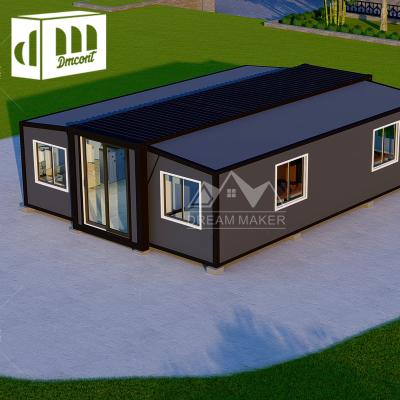 China Modern Dreammaker Tiny House Container Hotel Resort Prefab 40Ft Homes Movable Easy Build Foldable Modern Luxury Villa Container Salon for sale