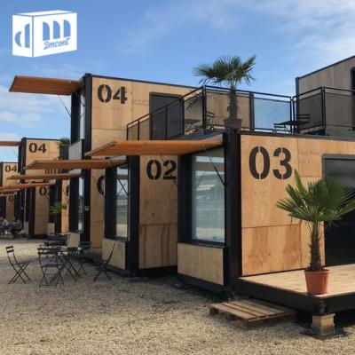 China Modern Dreammaker Beauty Hair Salon Containers For Sale Prefab House Mobile Home Prefab Contanainer Store Movable Container House 20Ft for sale