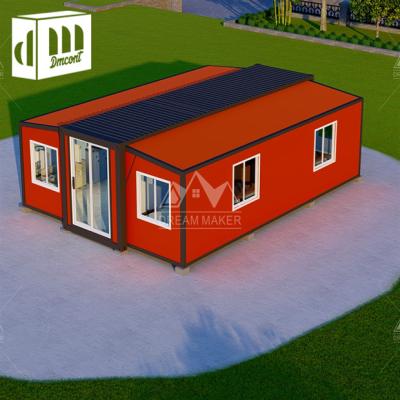 China Modern Dreammaker Luxury 40Ft Detachable Portable Sandwich Panel Prefab Hotel House Mobile Container House Hotel With Bathroom Sale for sale