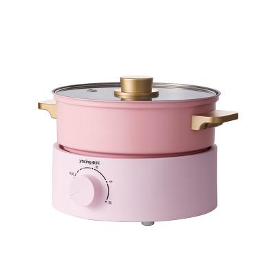 China Commercial 3.0L 4.0L Multi Body Hot Plastic Non-stick Coating Pot Cooker High Quality Home Use for sale