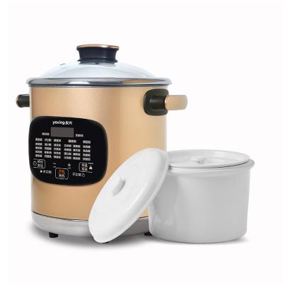 China Commercial Soup Pot Stainless Steel Pot Portable Household Stew-Pan Electric Cooker for sale