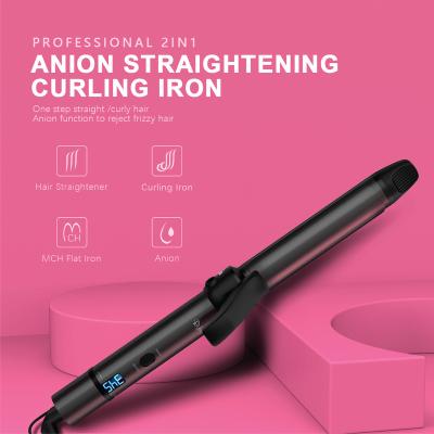 China Straight/Curving Hair Turning Hair Rollers Portable Electric Rollers Magic Automatic Hair Hesitate Hair Curler Straightener Brush Curl Creative Magic Wand for sale